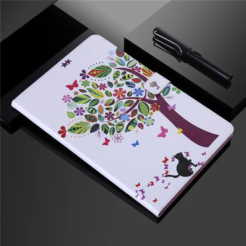 Чехол для samsung Galaxy Tab S4 10,5 кожаный чехол с откидной крышкой-подставкой из мягкого силикона для samsung T835 T830 10,5 дюймов накладка-чехол на заднюю панель