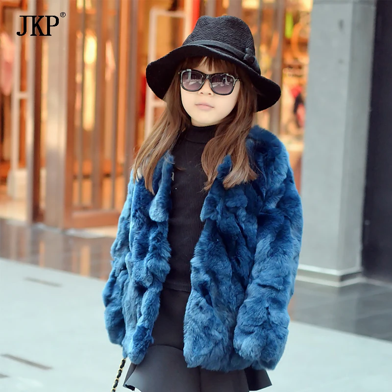2018 детское зимнее пальто из натурального кроличьего меха|coat children|jacket girlfur coats children