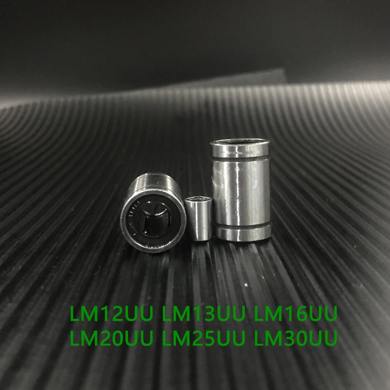 

10 Pcs Lm12uu Lm13uu Lm16uu Lm20uu Lm25uu Lm30uu Linear Ball Bearing Linear Bushing Cnc Parts Linear Bearings Lm12