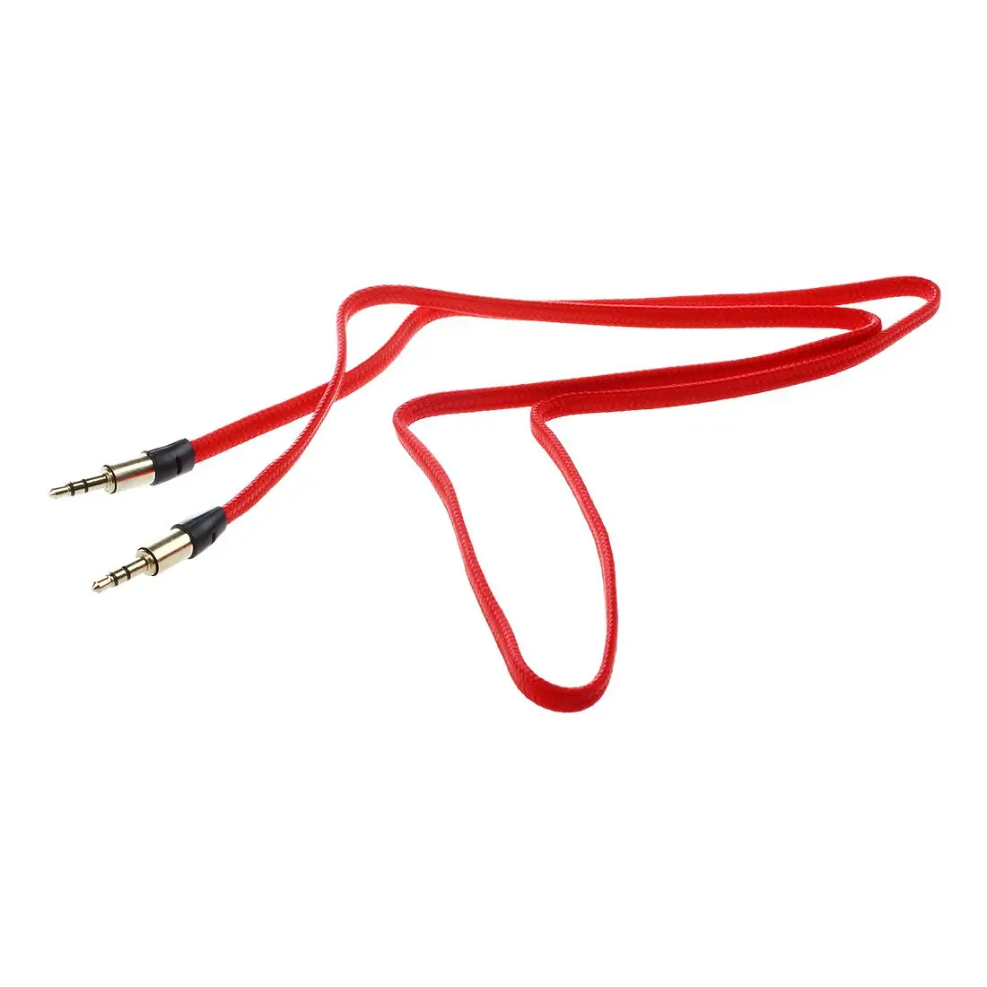 1 м 3FT 3,5 ММ мужчинами M/M Jack кабель для внешнего стереосигнала кабель Ведущий ПК MP3 DVD красный