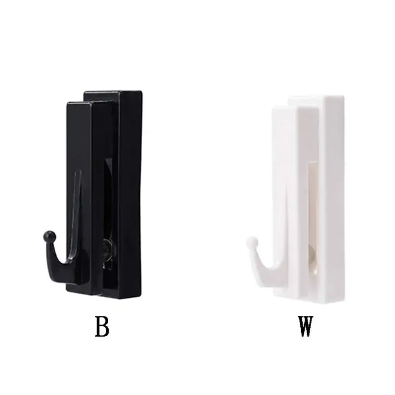 

Wall-Mounted Marble Hook Door Back Coat Racks Kitchen Towel Holder Bathroom Wall Double Layer Design Saves Space