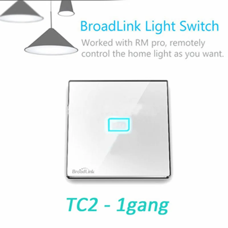 Broadlink RM2 RM Pro умный дом TC2 1 2 3 WiFi светильник настенный выключатель умный пульт дистанционного управления ИК RF Электрический переключатель через IOS Android EU