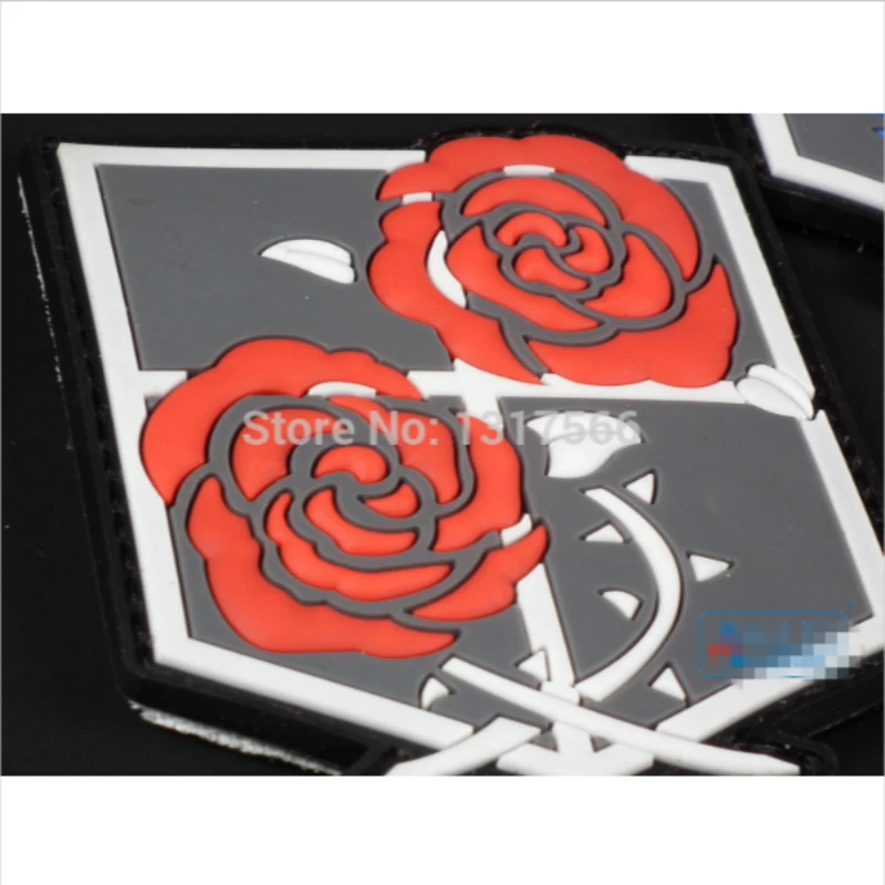 1X Shingeki No Kyojin Attack On Titan Animation Version Color 3D Hook Patch