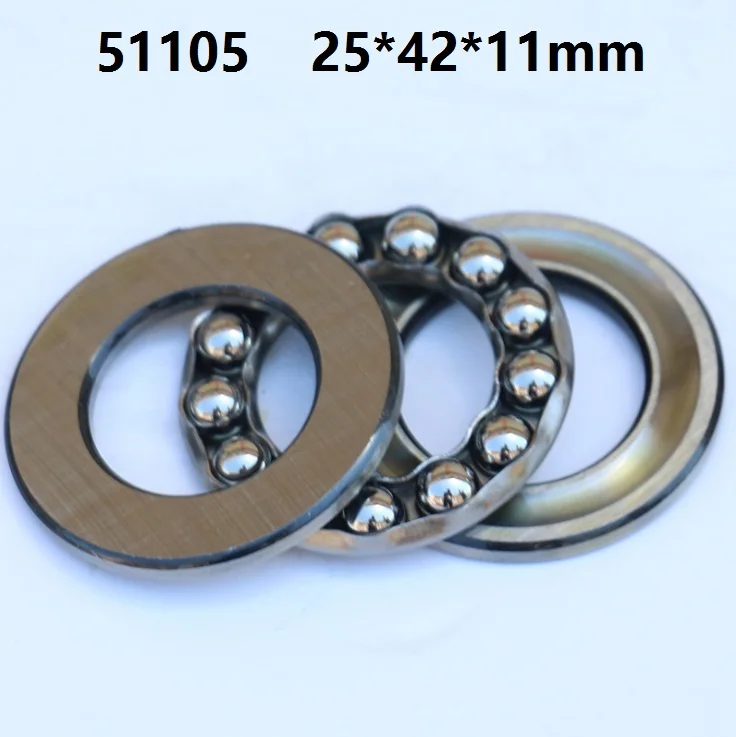 20pcs 51105 Axial Ball Thrust Bearing plane thrust ball bearing
