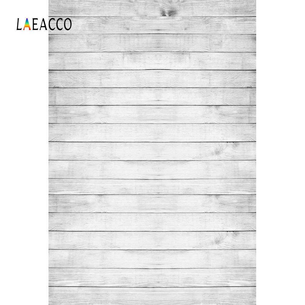 Laeacco старые темные белые чистые деревянные доски для детской портретной сцены