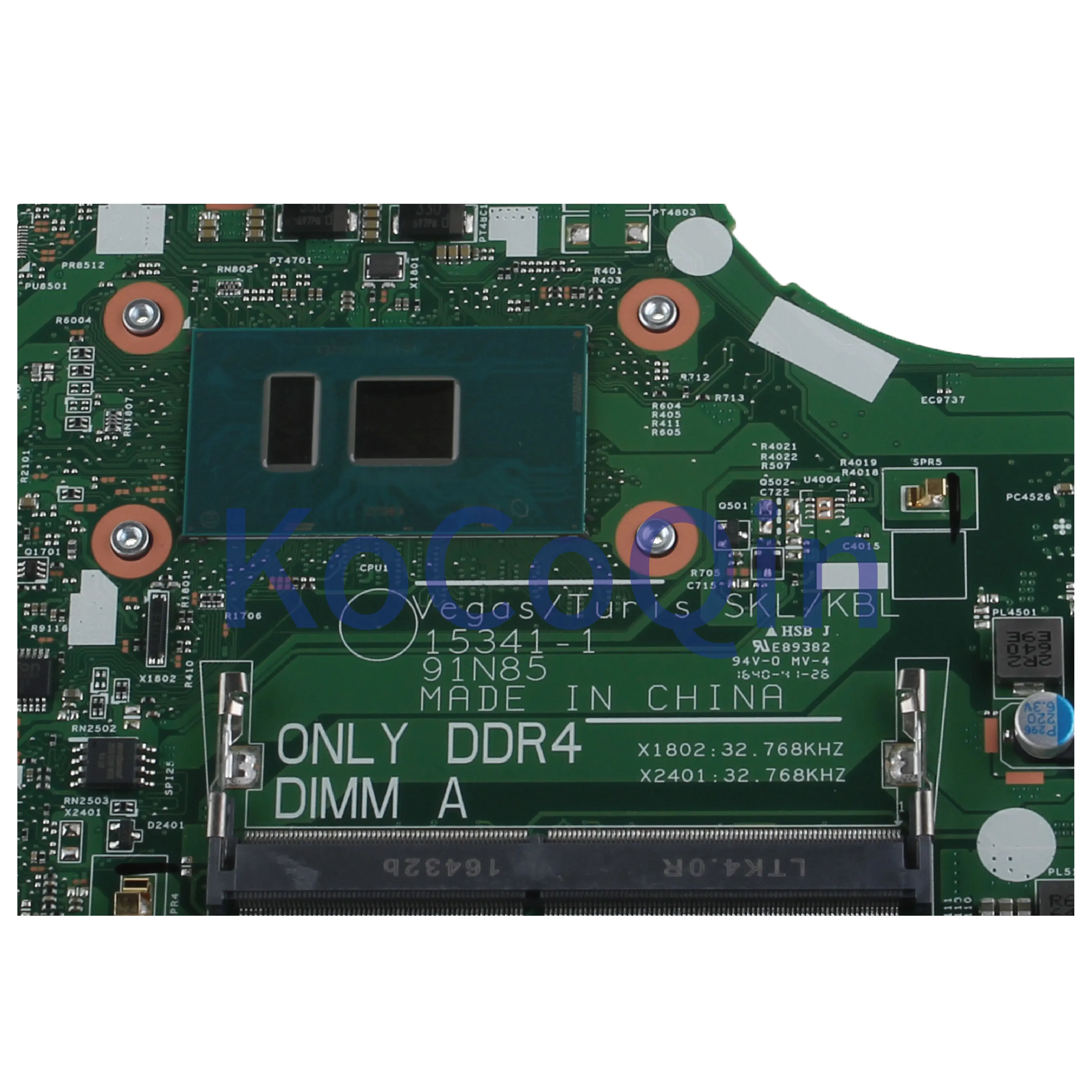 KoCoQin материнская плата для ноутбука DELL Inspiron 3467 3568 3468 CORE 4405U SR2EX CN-0FG54C 0FG54C 15341-1 процессор Материнская плата идеально работает