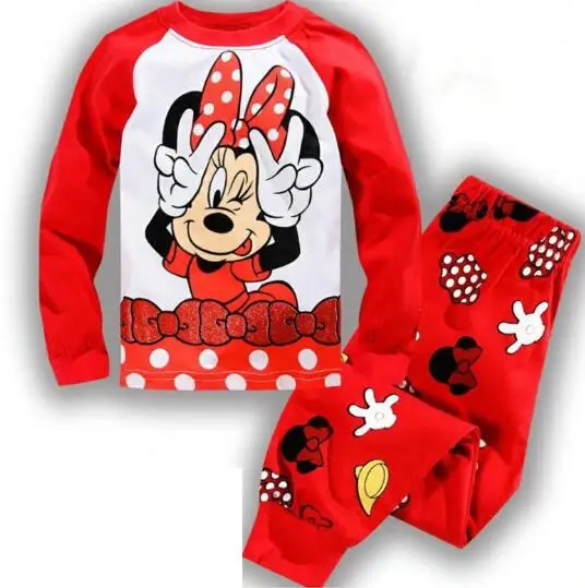 Рождественские пижамы для маленьких мальчиков и девочек, детские рождественские пижамы с длинными рукавами, хлопковые пижамы, детский осенний комплект одежды - Цвет: model 10