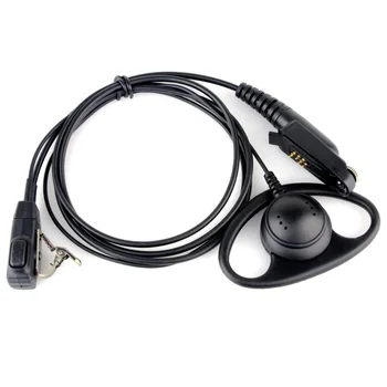 

New Multi-Pin B-Shape Earpiece Headset PTT for Motorola GP328plus GP338plus GP388 GP628plus