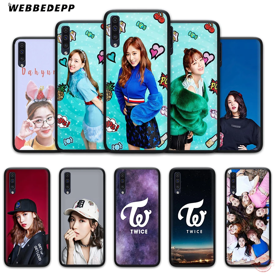 Мягкий чехол для телефона WEBBEDEPP Twice Mina Momo Kpop Samsung A50s A40s A30s A20s A10s A60 A70 M10 M20 M30 M40 |