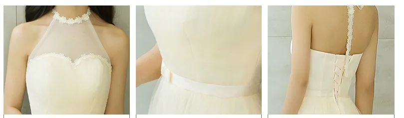 Шампанское v образным вырезом невесты горничной Формальные bridsmaid платье Размеры 2 длинные 2019 Дешевые Тюль платья подружки невесты вырез