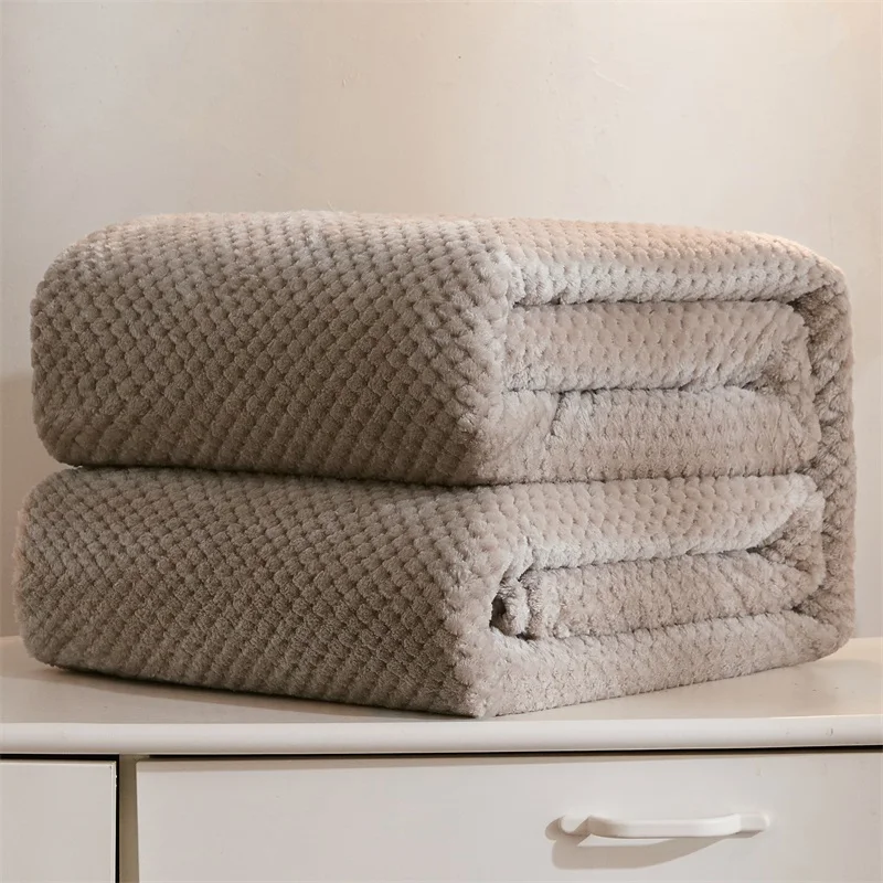 

Microfine Cable Knit Sherpa Oversized Throw Reversible Blanket Sheepskin Lined Cozy Cotton Blend Sweater Knitted