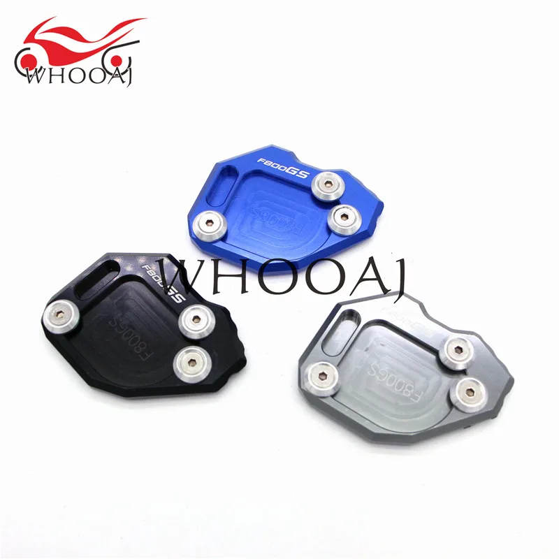 

Kickstand Foot Side Stand Extension Pad Support Plate For BMW F800GS F800 GS 2008 2009 2010 2011 2012 2013 2014 2015