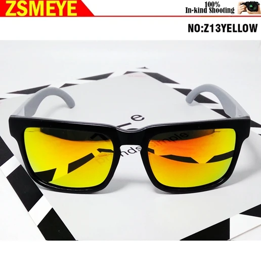 ZSMEYE брендовые высококачественные солнцезащитные очки oculos, солнцезащитные очки, очки, ken block helm lunetes de soleil gafas - Цвет линз: C13