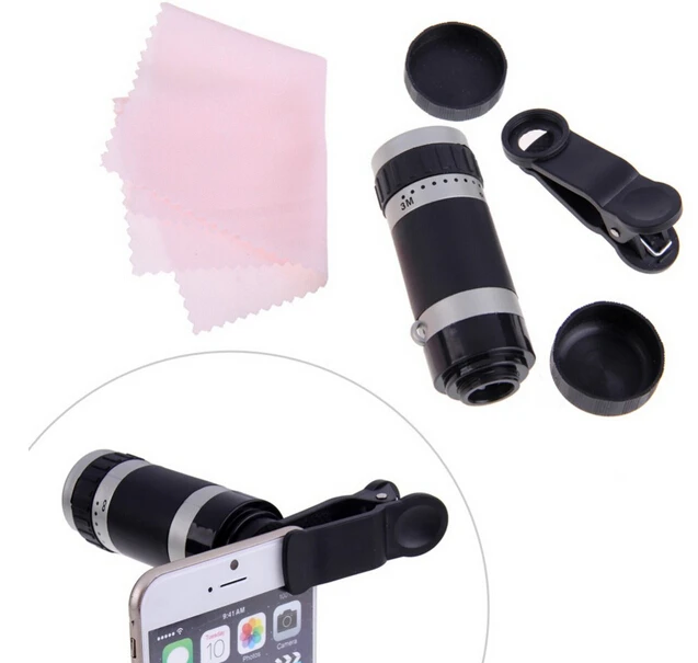 Universal Smartphone 8X Zoom Magnifier Optical Telescope