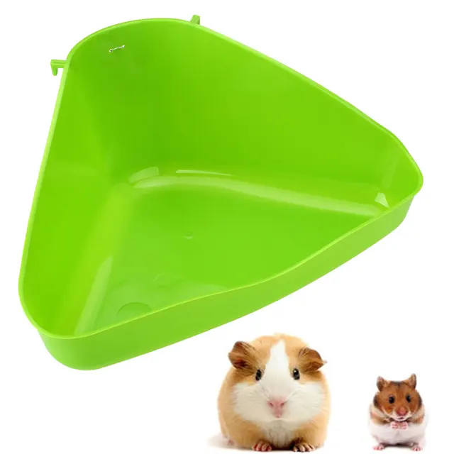 Pet Angolo Toilette Lettiera Vassoio Box Per Il Gatto Del Ratto Del