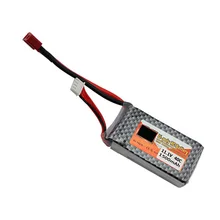 Литий-полимерный Мощность Lipo Батарея 11,1 В 1500 мАч 3 S 40C MAX 60C T штекер для RC автомобилей Самолет вертолет беспилотный Запчасти
