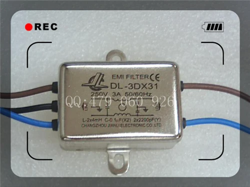 

[ZOB] Jianli EMI power filter DL-3DX31 --10PCS/LOT