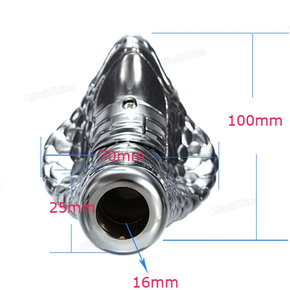 Универсальные светодиодные глаза для автомобиля, грузовика, автомобиля, хромированная ручная ручка переключения передач, Кобра, змеиная крутая ручка переключения передач, украшение, автомобильные аксессуары