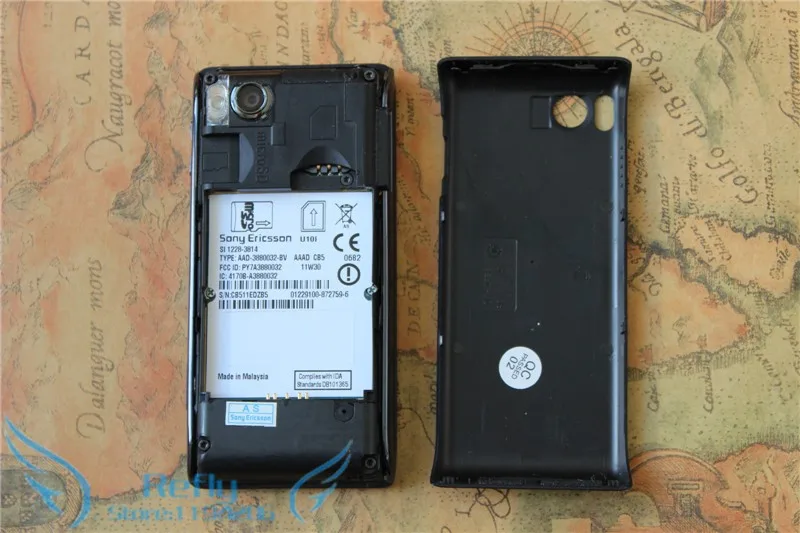 Разблокированный sony Ericsson Aino U10 Singel Core 3,0 дюймов 3g 8.1MP камера Bluetooth FM радио отремонтированный мобильный телефон