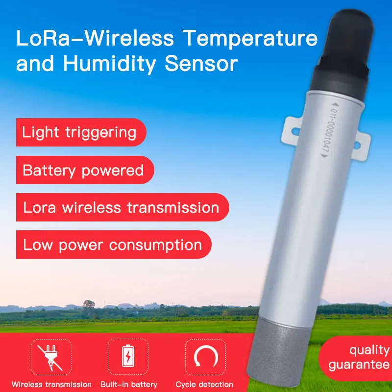 

868mhz moisture sensor lora temperature humidity data logger 915mhz 433mhz 5km long range temperature humidity transmitter