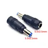 Connector For Dc Power Adapter Connector Plug Conversion Head Jack Female Socket 5.5*2.5mm Turn To Male 5.5*2.1mm ► Photo 1/2