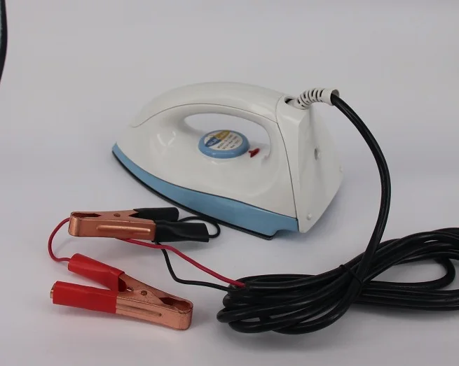150W Solar dc iron 12v dc iron with temperature adjustable outdoor