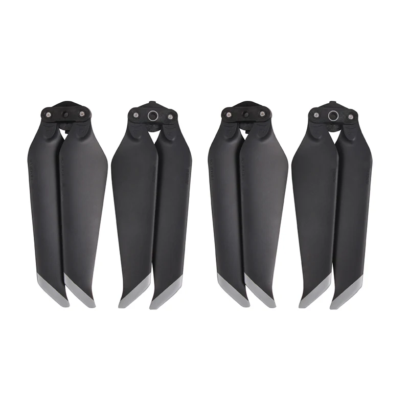 2 Pairs Folding Propellers Low Noise propeller blade prop For DJI Mavic 2 Pro zoom Drone Accessories Gold  white 1 (8)