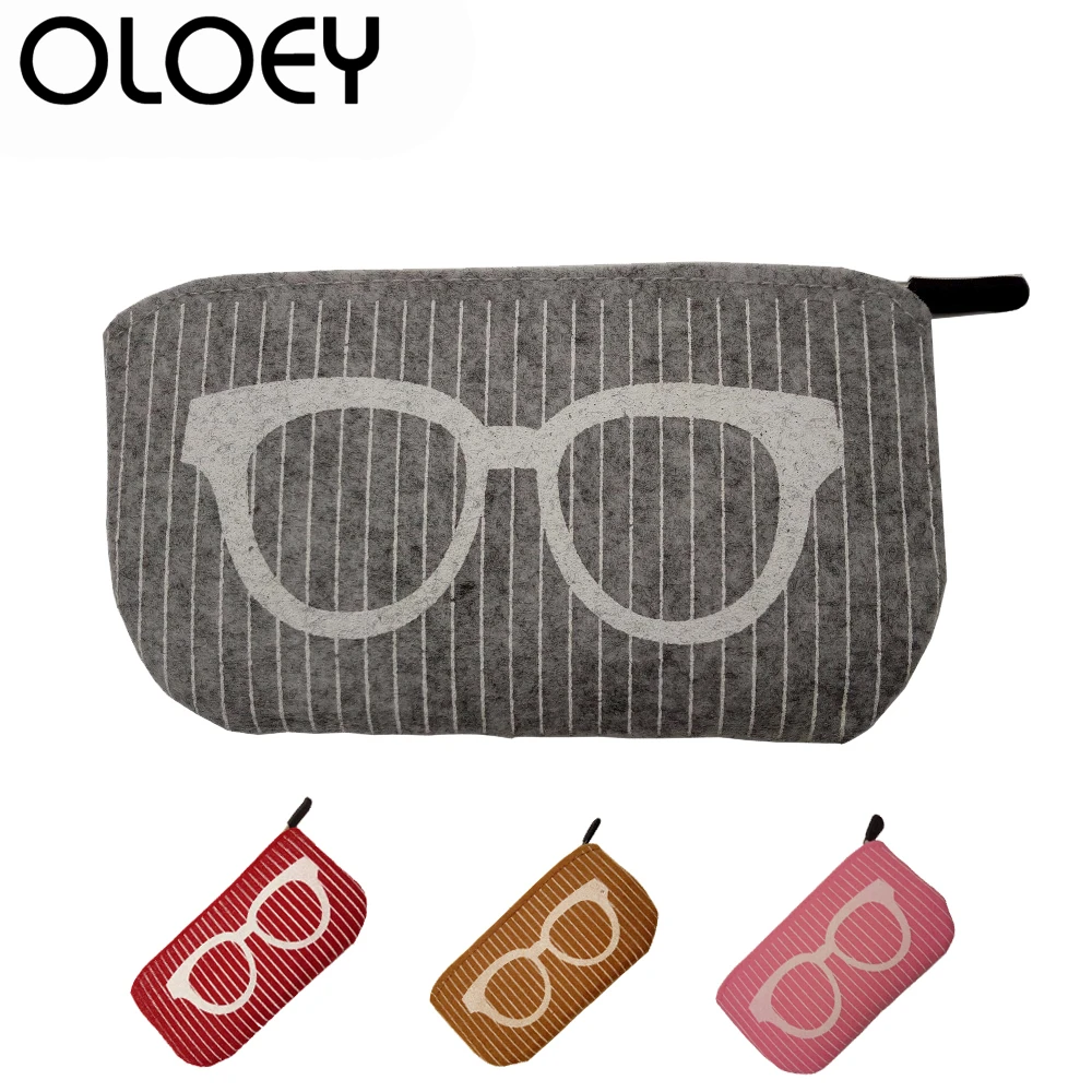 OLOEY 2018 высококлассная войлочная ткань Чехол для очков High End тканевые очки Рамка