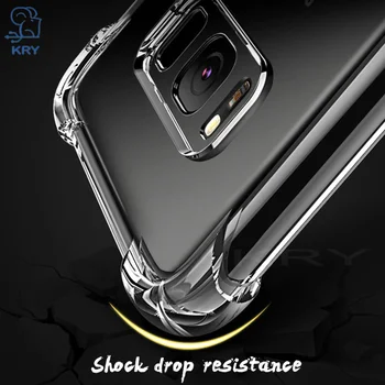 Transparent Phone Cases For Samsung S8 Plus S9 Plus Note 8 4