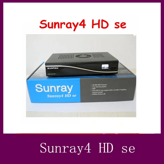 newest Sunray 800HD SE SR4 with Triple tuner Enigma2 Linux DVB-S(S2)/C/T+ 300M WIFI free shipping | Электроника
