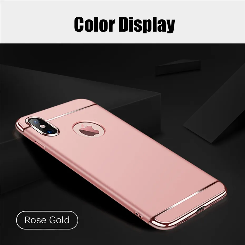 MOUSEMI For iPhone 7 6 6S 5 5s se 8 Plus X Hard Plastic Cases Full Cover Ultra Thin Phone Cases On For iPhone 6 8 6 s Back Cover (8)