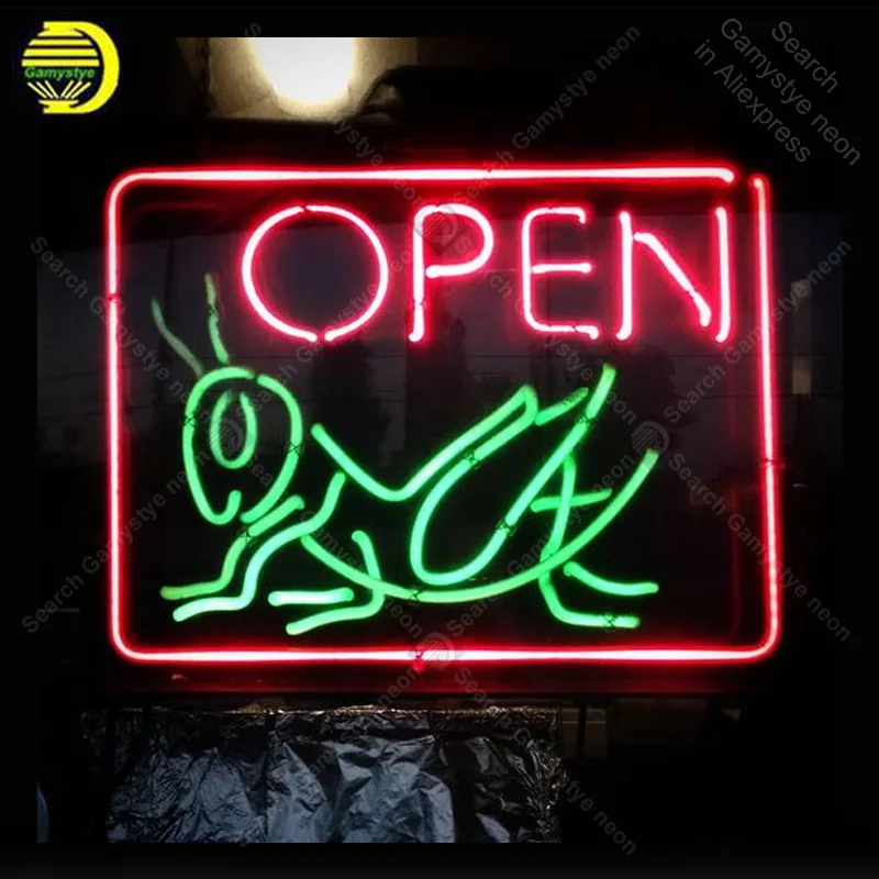 Neon Sign For Open Neon Light Sign Illuminated Beer Bar Pub