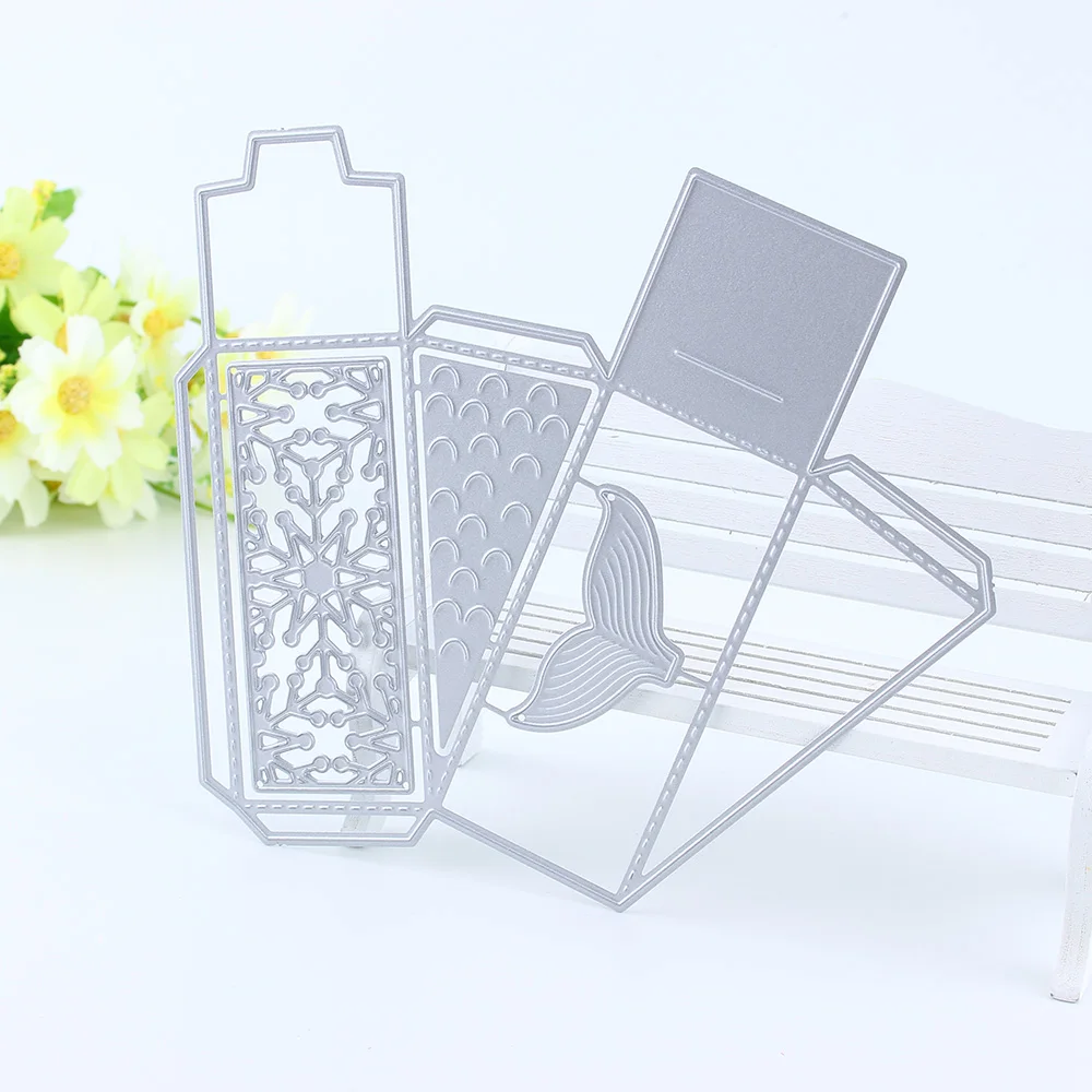 

166X127MM Portable Gift Box Dies Stencils For DIY Scrapbooking Die Cuts New Scrapbooking Paper dies snijmal en embossing