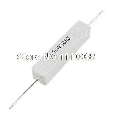 2 PCs 3R6 3,6R 5/% 10W High Load Resistor Wire Resistance Cement Axial #BP