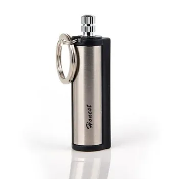 

Portable Honest Metal Kerosene Oil Cigarette Match Lighter with Keyring Fire Starter Survival Tools for Outdoor Capming Hiking