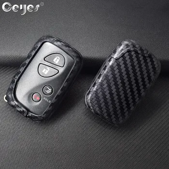 

Ceyes Car Styling Smart Remote Silicone Carbon Fiber Key Shell 3 4 Buttons Cover Case For Lexus RX LX GX ES250 RX270 Accessories
