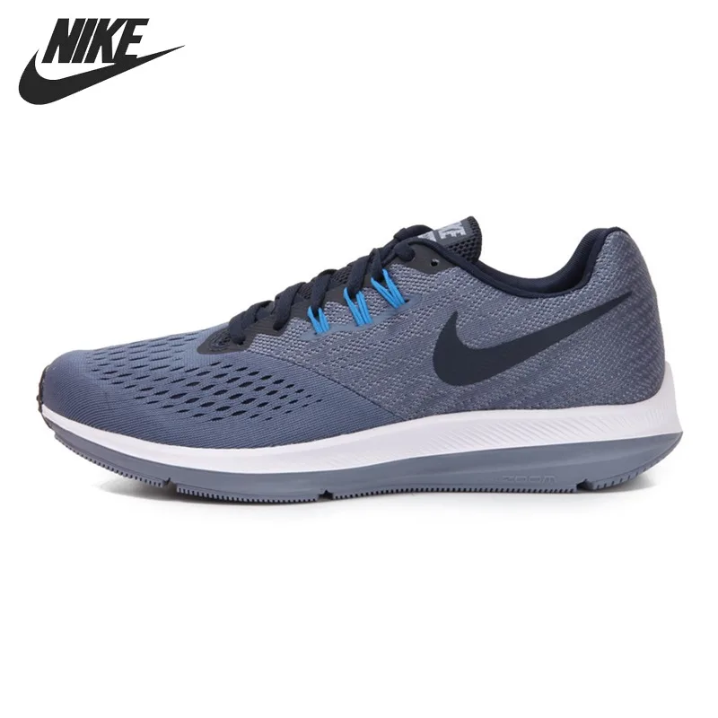 Оригинальный Новое поступление NIKE Air Zoom Winflo 4 мужские кроссовки для бега | Спорт и