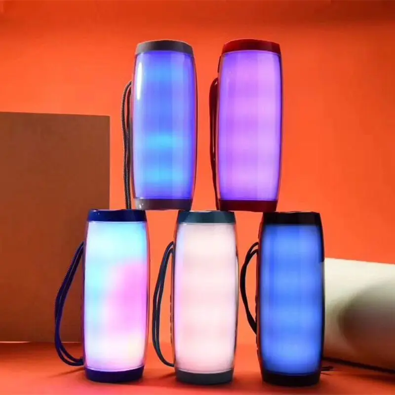 QINGRX Красочный светодиодный bluetooth динамик HIFI стерео беспроводной портативный с