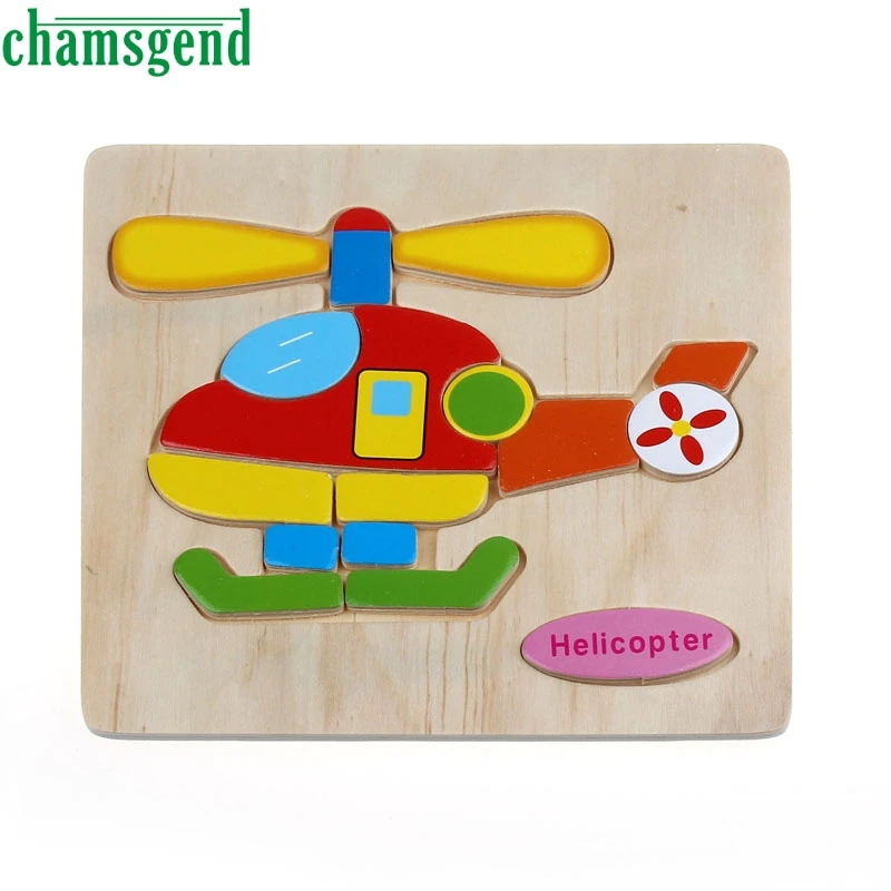 

High Quality Wooden Helicopter Puzzle Educational Developmental Baby Kids Training Toy puzzle jigsaw wooden toys A8242