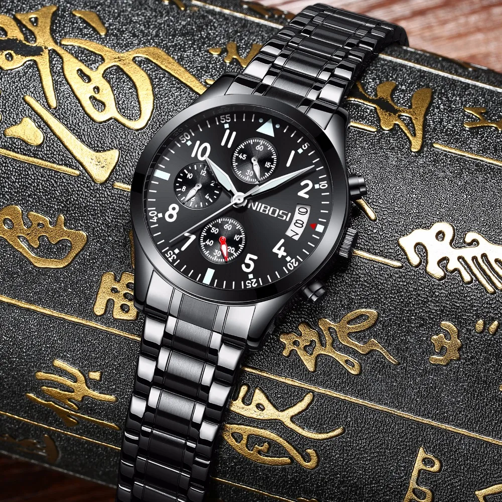 2023 Mens Watches  Luxury Business Men Watch Chronograph Male Clock Men Quartz Wristwatches_voghion.com