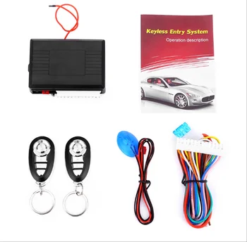 

by DHL 100pcs new Car Alarm Systems Auto Remote Central Kit Door Lock Vehicle Keyless Entry System Central Locking