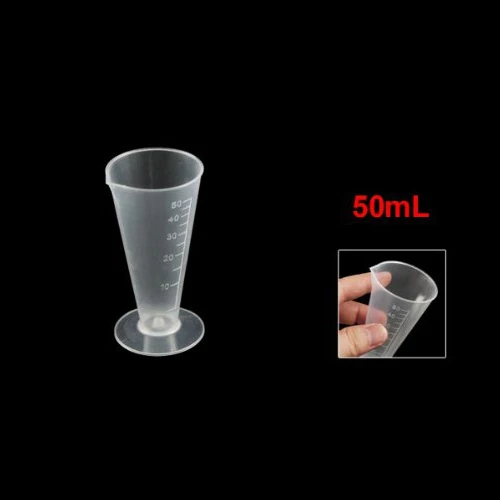 

NHBR Liquid Volume Measure Tool Conical Plastic Measuring Cup 50mL