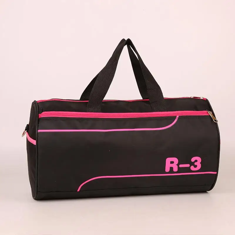Унисекс Водонепроницаемая женская спортивная сумка спортивные сумки для тренажерного зала Женская сумочка на плечо женская спортивная сумка для йоги для женщин мужчин тренажерный зал фитнес - Цвет: Розовый