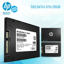 Hp SSD S700 2,5 250GB SATA3 3D NAND Внутренний твердотельный накопитель HDD жесткий диск HD SSD для ноутбуков и настольных компьютеров disco duro ssd