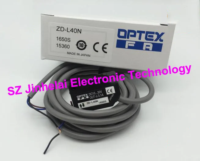 

New and original ZD-L40N OPTEX Laser sensor, Photoelectric switch NPN output