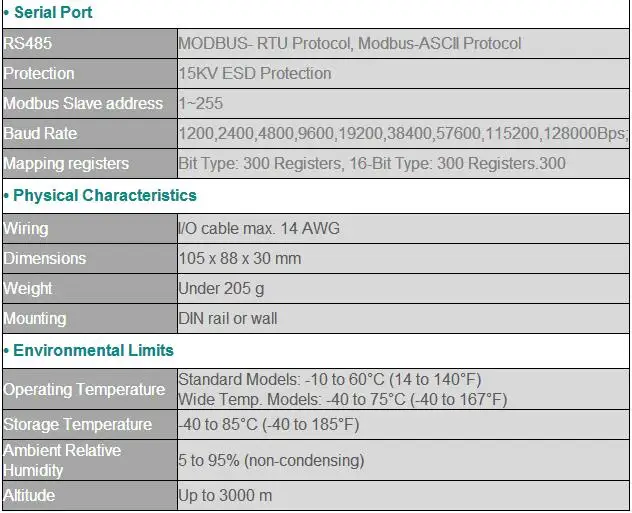 Modbus TCP модуль сбора данных Ethernet удаленный IO IOT модуль для Modbus RTU метров 16 DIN M410T(16DI+ RJ45+ RS485