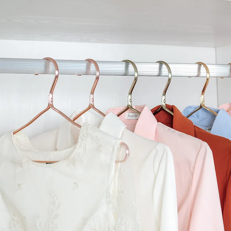 10pcs/lot Windproof Non Slip Aluminum Clothes Hanger Outdoor Drying