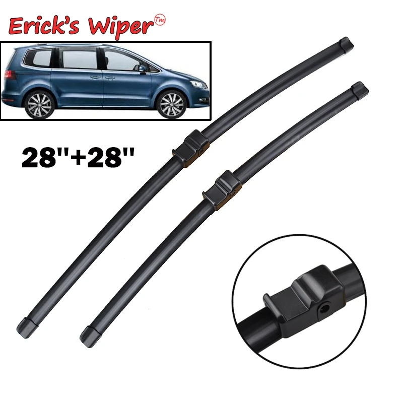 

Erick's Wiper LHD & RHD Front Wiper Blades For VW Sharan 2001-2010 Windshield Windscreen Front Window 28"+28"
