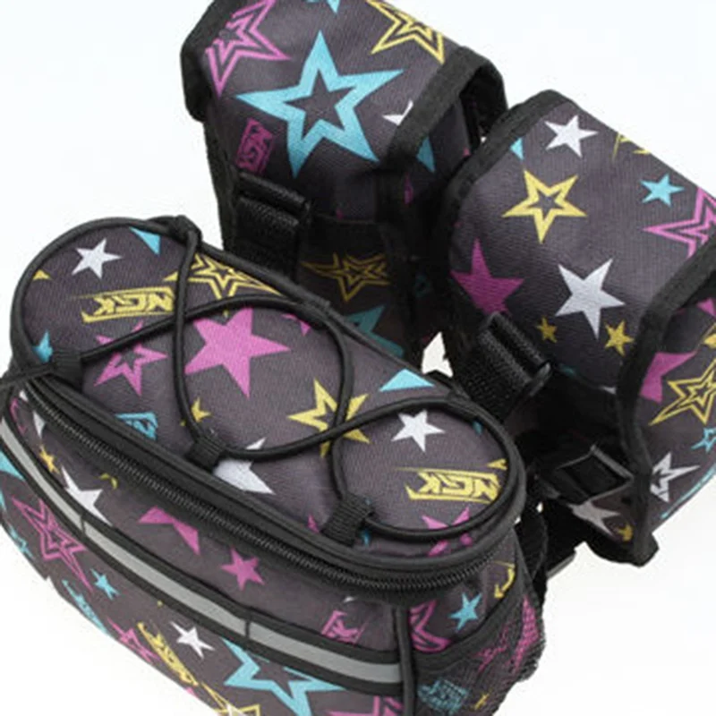 Perfect 4-in-1 Bike Bag Double Saddle Shape Reflective Front Frame Tube Phone Camera Case Messenger Bags Outdoor Cycling Accessories 5 Perfect 4-in-1 Bike Bag Double Saddle Shape Reflective Front Frame Tube Phone Camera Case Messenger Bags Outdoor Cycling Accessories 5