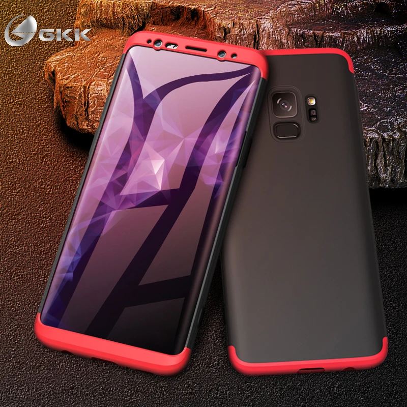 

GKK Case for Samsung Galaxy s8 s9 Plus Full Protection anti-knock Hard PC Matte Business Back Cover for Galaxy s8 s9 plus Case